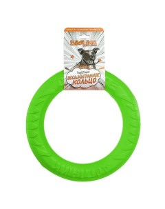 Игрушка для собак Tug Twist Кольцо 8 мигранное среднее зеленое 28 5х28 5 см Doglike