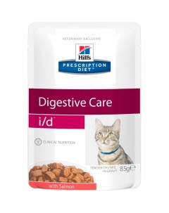 Влажный корм для кошек Prescription Diet i d Digestive Care лосось 85 г Hill`s