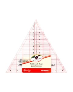 Линейка треугольник с углом 60 градация в дюймах размер 8 х 9 1 4 20 32x23 46см Hemline