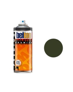 Аэрозольная краска Premium 400 мл evil olive зеленая Molotow