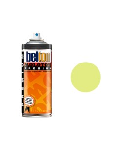 Аэрозольная краска Premium 400 мл soft pastel желтая Molotow