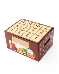 Подарочная коробка Пивной адвент календарь boxbeer Шапка-невидимка