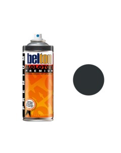 Аэрозольная краска Premium 400 мл anthracite grey dark черная серая Molotow