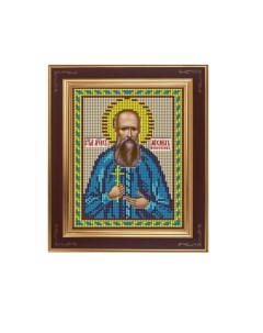 Набор для вышивания бисером М 265 Новоселов Михаил мученик 12х15 см арт Galla collection