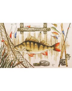 Набор для вышивания 11 006 02 Удачной рыбалки Марья искусница