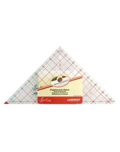 Линейка треугольник с углом 90 градация в дюймах 7 1 2 x 7 7 8 28x14см 71 2 x77 8 Hemline