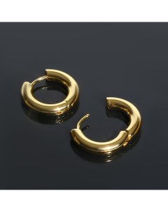 Швензы кольца родированные d 20мм цвет золото Nobrand
