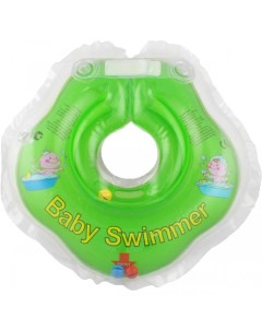 Круг для купания погремушка 0 24 мес Baby swimmer