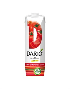 Сок томатный с солью 1 л Dario wellness