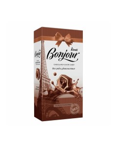 Конфеты шоколадные Konti Bonjour со вкусом шоколада 80 г Конти