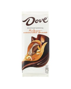 Шоколад молочный Миндально апельсиновый грильяж 90 г Dove