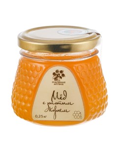 Мед с золотым корнем 250 г Пчелиная аптека
