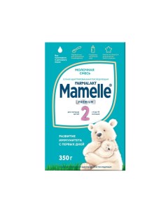 Смесь молочная Premium 2 6 12 месяцев 350 г Mamelle
