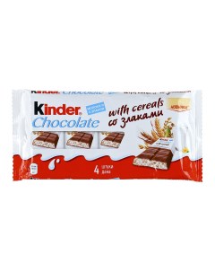 Шоколад Chocolate со злаками 4 23 5 г Kinder