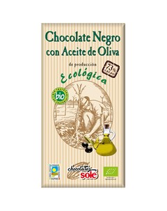 Шоколад темный 73 с оливковым маслом 100 г Sole