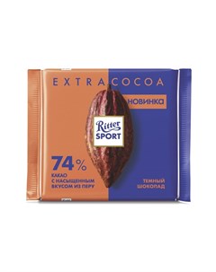 Шоколад Темный с насыщенным вкусом из Перу 100 г Ritter sport