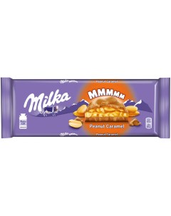Шоколад молочный с карамельной начинкой и арахисом 276 г Milka