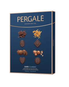 Набор конфет из тёмного шоколада 171 г Pergale