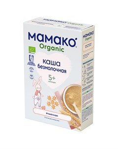 Ячменная каша Organic безмолочная с 5 месяцев 200 г Мамако