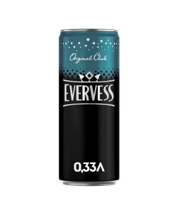 Напиток газированный Black Royal безалкогольный 330 мл Evervess