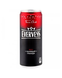 Напиток газированный Манящая Гранада безалкогольный 330 мл Evervess