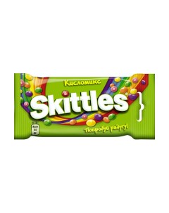 Драже Кисломикс в разноцветной глазури 38 г Skittles