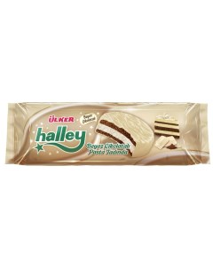 Печенье сэндвич в белом шоколаде Ulker