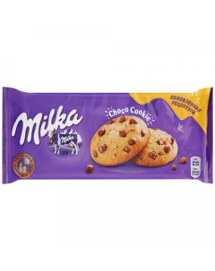 Печенье с кусочками молочного шоколада 168 г Milka