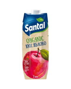 Сок Organic Prisma яблочный 1 л Santal