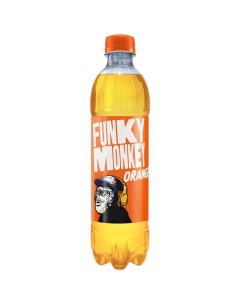 Напиток газированный Orange 0 5 л Funky monkey