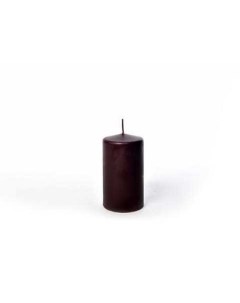 Свеча Pillar коричневая 14 см Mercury