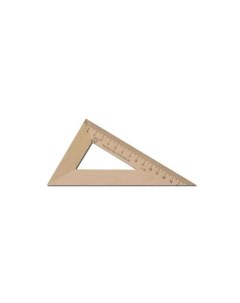 Треугольник деревянный угол 30 16 см УЧД с 139 10 шт No name