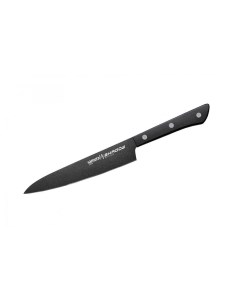 Нож Shadow универсальный 15 см AUS 8 ABS пластик Samura