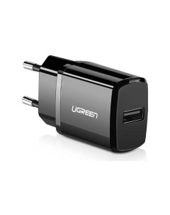 Сетевое зарядное устройство ED011 50459 USB A Wall Charger 1 порт черный Ugreen
