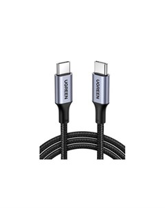 Кабель US316 70427 USB C 2 0 to USB C 2 0 5A Data Cable 1 м черный Ugreen