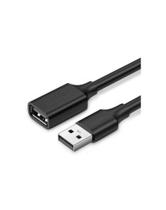 Кабель US103 10317 USB 2 0 A Male to A Female Cable 3 м черный Ugreen