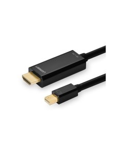 Кабель HDMI MD101 20848 Mini DP Male to HDMI Cable 4K 1 5m Black Ugreen
