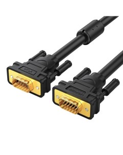 Кабель VG101 11632 VGA Male to Male Cable 5 м черный Ugreen