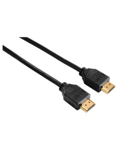 Кабель аудио видео Ultra High Speed HDMI f HDMI f 1 5м Позолоченные контакты черный уп 1шт 00205002 Hama