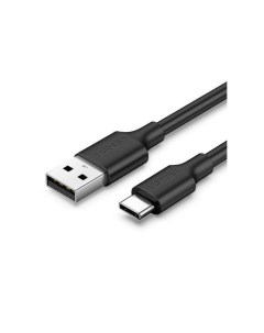 Кабель US287 60118 USB A 2 0 to USB C Cable Nickel Plating 2м черный Ugreen