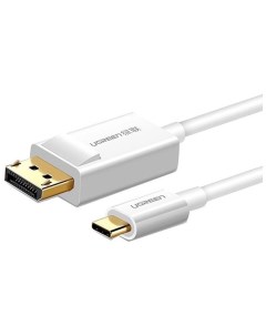 Кабель MM139 40420 USB Type C to DP Cable 1 5 м белый Ugreen