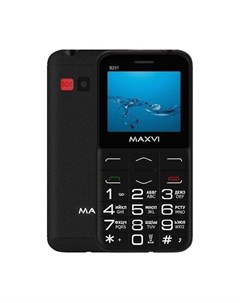 Мобильный телефон B231 Black Maxvi