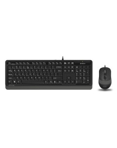 Набор клавиатура мышь Fstyler F1010 черный серый A4tech