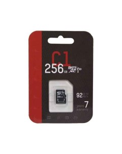 Карта памяти microSDXC 256Gb Class 10 UHS I U1 92 50 Mb s Hikvision