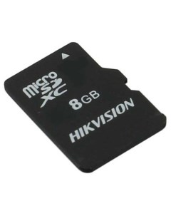 Карта памяти microSDHC 8GB HS TF C1 STD 8G ZAZ01X00 OD без SD адаптера Hikvision
