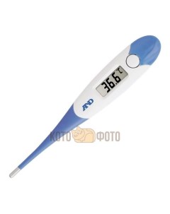 Термометр электронный DT 623 белый синий And