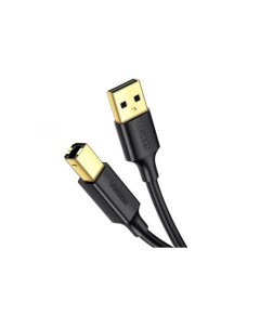 Кабель US135 10350_ для принтера USB 2 0 A m to USB B m 1 5 м черный Ugreen