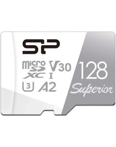 Карта памяти 128GB SP128GBSTXDA2V20 microSDXC Class 10 UHS I U3 Colorful 100 80 Mb s Superior Pro A2 Silicon power