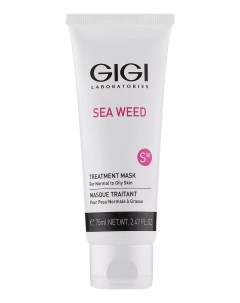 Лечебная маска для лица Sea Weed Treatment Mask For Normal To Oily Skin 75мл Маска 75мл Gigi