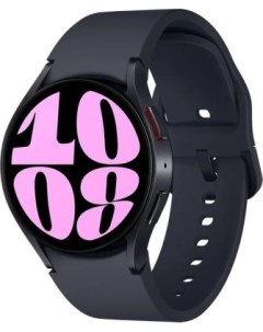 Смарт часы Galaxy Watch6 40мм 1 3 AMOLED корп графитовый рем графитовый SM R930NZKACIS Samsung